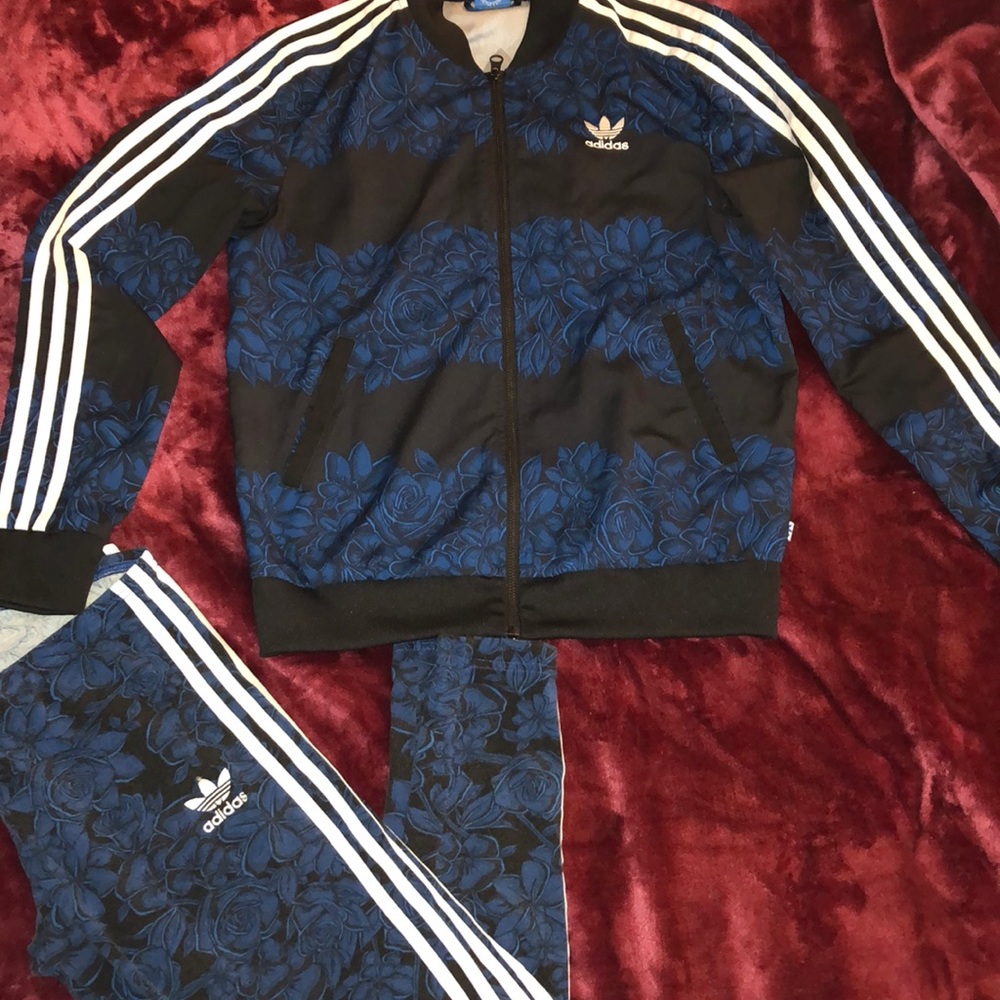 Adidas Track Suit.